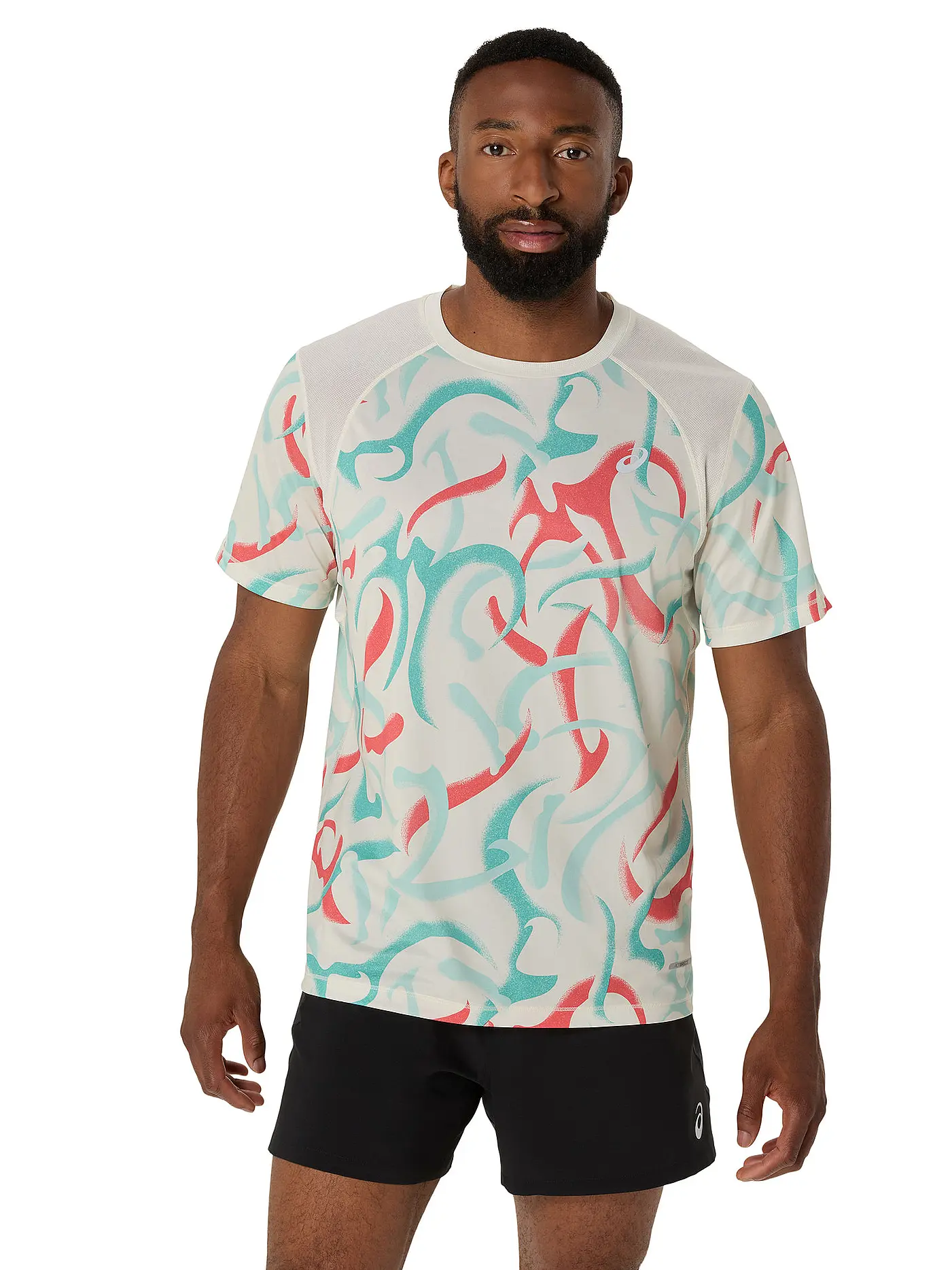 ASICS | Herren Laufshirt Road All Over Print SS Top | 